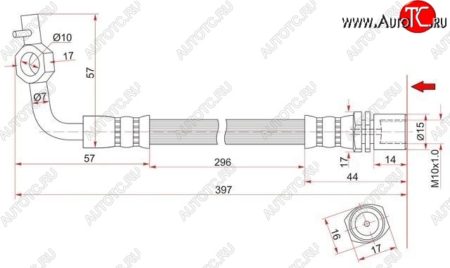 559 р. Тормозной шланг SAT (правый) Toyota Hiace H100 минивэн дорестайлинг (Япония) (1989-1993) с доставкой в г. Пермь Увеличить фотографию 1 559 р. Тормозной шланг SAT (правый) Toyota Hiace H100 минивэн дорестайлинг (Япония) (1989-1993) с доставкой в г. Пермь