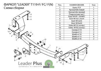 12 499 р. Фаркоп Лидер Плюс (съемный шар тип F, с нержавеющей пластиной) Toyota Highlander XU40 рестайлинг (2010-2013) (Без электропакета)  с доставкой в г. Пермь. Увеличить фотографию 2