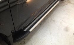 10 199 р. Пороги INTER Toyota Highlander XU50 дорестайлинг (2013-2017)  с доставкой в г. Пермь. Увеличить фотографию 5