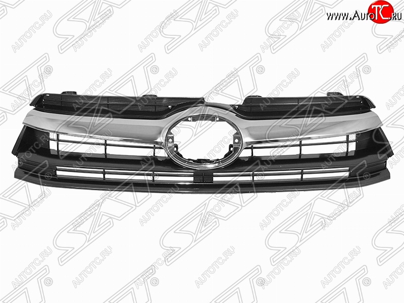 6 599 р. Решётка радиатора SAT Toyota Highlander XU50 дорестайлинг (2013-2017) (Неокрашенная)  с доставкой в г. Пермь