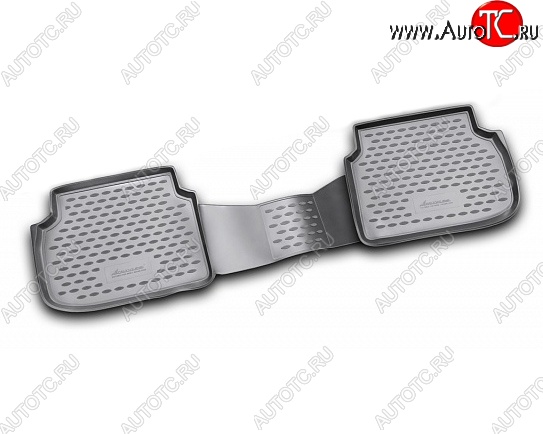1 469 р. Коврики в салон (3-й ряд) Element-Autofamily 1 шт. (полиуретан) Toyota Highlander XU50 дорестайлинг (2013-2017)  с доставкой в г. Пермь