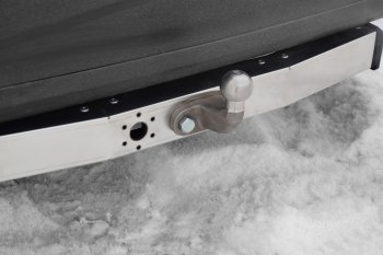 16 389 р. Фаркоп PT GROUP /тип F/ с НЕРЖ накладкой TOYOTA Highlander 2013-2020  Toyota Highlander  XU50 (2013-2020) дорестайлинг, рестайлинг  с доставкой в г. Пермь. Увеличить фотографию 2