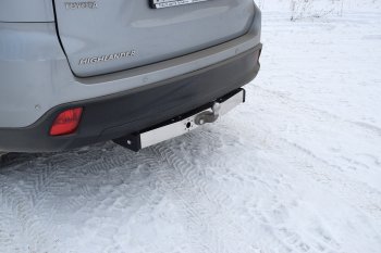 16 389 р. Фаркоп PT GROUP /тип F/ с НЕРЖ накладкой TOYOTA Highlander 2013-2020  Toyota Highlander  XU50 (2013-2020) дорестайлинг, рестайлинг  с доставкой в г. Пермь. Увеличить фотографию 4