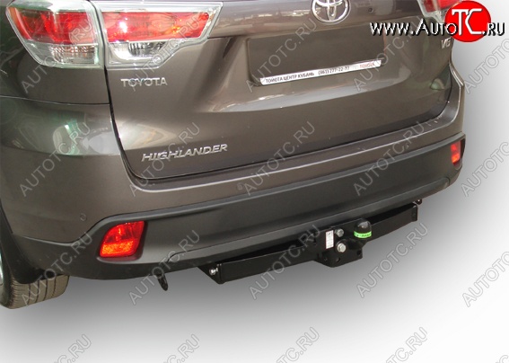 131 999 р. Фаркоп Лидер Плюс (съемный шар тип FC)  Toyota Highlander  XU50 (2013-2020) дорестайлинг, рестайлинг (Без электропакета)  с доставкой в г. Пермь