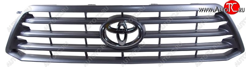 5 199 р. Решётка радиатора SAT Toyota Highlander XU40 дорестайлинг (2007-2010) (Неокрашенная)  с доставкой в г. Пермь
