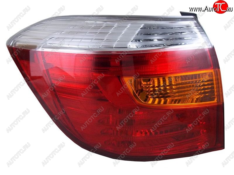 5 999 р. Левый фонарь SAT  Toyota Highlander  XU40 (2007-2010) дорестайлинг  с доставкой в г. Пермь
