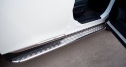24 649 р. Широкая защита порогов SLITKOFF Toyota Highlander XU40 рестайлинг (2010-2013)  с доставкой в г. Пермь. Увеличить фотографию 4