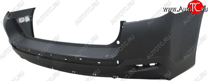 4 299 р. Бампер задний SAT  Toyota Highlander  XU40 (2010-2013) рестайлинг (Неокрашенный)  с доставкой в г. Пермь