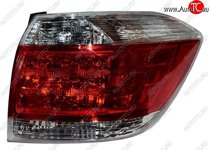 4 999 р. Правый фонарь SAT  Toyota Highlander  XU40 (2010-2013) рестайлинг  с доставкой в г. Пермь