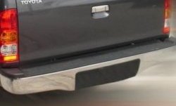 21 599 р. Накладка на задний бампер Vigo CT Toyota Hilux AN20,AN30  2-ой рестайлинг (2011-2016) (Неокрашенная)  с доставкой в г. Пермь. Увеличить фотографию 3