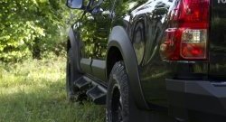 27 549 р. Расширитель арки RA (вылет 25 мм, комплект)  Toyota Hilux  AN120 (2016-2020) дорестайлинг (Поверхность шагрень)  с доставкой в г. Пермь. Увеличить фотографию 2