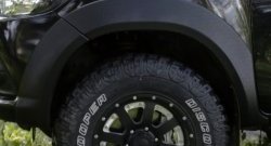 27 549 р. Расширитель арки RA (вылет 25 мм, комплект)  Toyota Hilux  AN120 (2016-2020) дорестайлинг (Поверхность шагрень)  с доставкой в г. Пермь. Увеличить фотографию 4