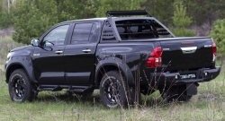 10 999 р. Молдинги дверей RA (комплект)  Toyota Hilux  AN120 (2016-2020) дорестайлинг (Поверхность глянец (под окраску), Неокрашенные)  с доставкой в г. Пермь. Увеличить фотографию 6