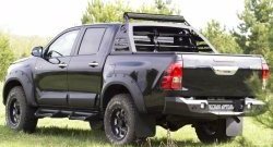 3 399 р. Брызговики под расширители колесных арок с выносом 50 мм RA  Toyota Hilux  AN120 (2016-2020) дорестайлинг  с доставкой в г. Пермь. Увеличить фотографию 3