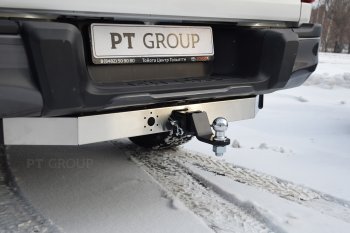 21 619 р. Фаркоп PT GROUP /съемный квадрат/с НЕРЖ накладкой TOYOTA Hilux 2015- /JAC T6 2015-/JAC T8 2023-/Sollers ST6 2023-  JAC T6 (2018-2024), JAC T8 (2018-2023), Sollers ST6 (2023-2025), Toyota Hilux  AN120 (2016-2020)  с доставкой в г. Пермь. Увеличить фотографию 2