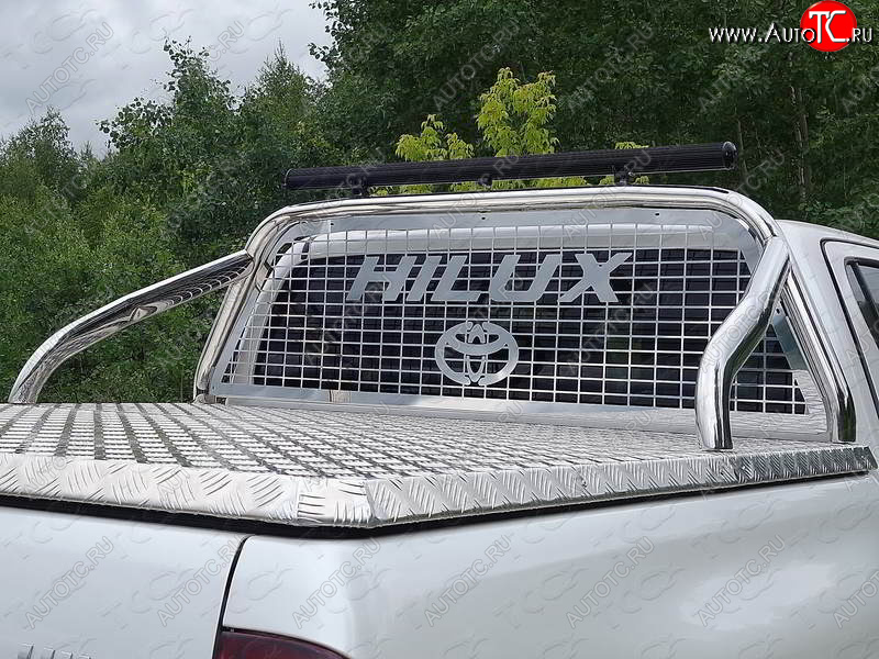 74 999 р. Крышка багажника (алюминий) TCC  Toyota Hilux  AN120 (2020-2025) 2-ой рестайлинг  с доставкой в г. Пермь