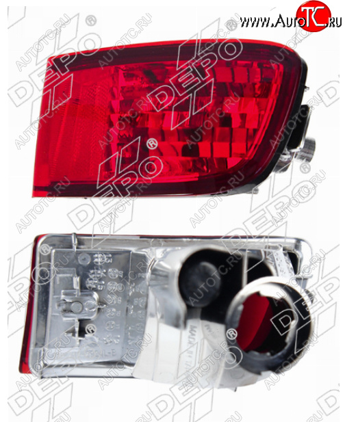 1 579 р. Правый фонарь в задний бампер DEPO Toyota Hilux Surf N210 дорестайлинг (2002-2005)  с доставкой в г. Пермь