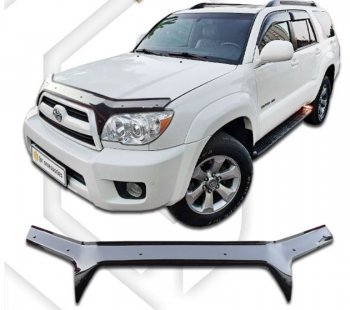 Дефлектор капота (GRN215W, TRN210W, TRN215W) CA-Plastiс Toyota Hilux Surf  N210 (2005-2009) рестайлинг