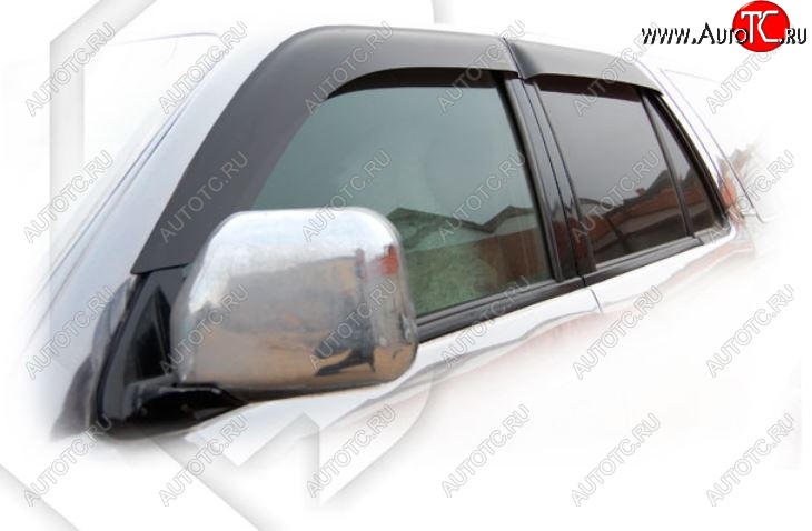 2 079 р. Дефлектора окон CA-Plastic  Toyota Hilux Surf  N180 (1995-1998) 5 дв. дорестайлинг (Classic полупрозрачный)  с доставкой в г. Пермь