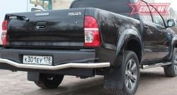 Защита заднего бампера Souz-96 (d60) Toyota Hilux  AN10,AN20 (2008-2011) 1-ый рестайлинг