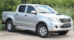 2 399 р. Брызговики RA широкие (с выносом 50 мм) Toyota Hilux AN20,AN30  2-ой рестайлинг (2011-2016)  с доставкой в г. Пермь. Увеличить фотографию 2