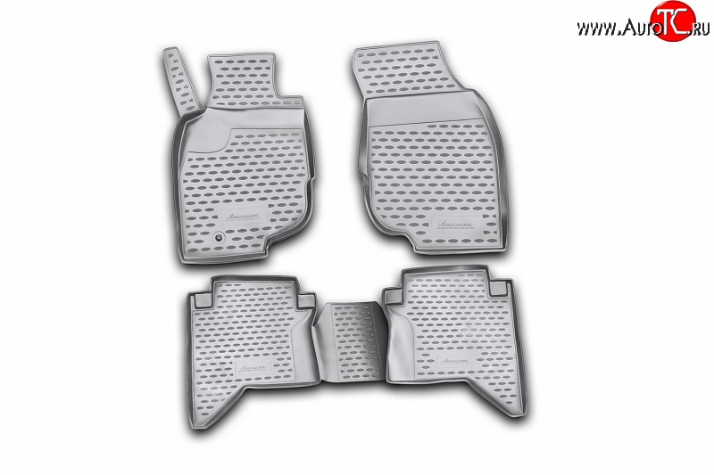 3 069 р. Коврики в салон Element 4 шт. (полиуретан)  Toyota Hilux  AN10,AN20 (2008-2011) 1-ый рестайлинг  с доставкой в г. Пермь