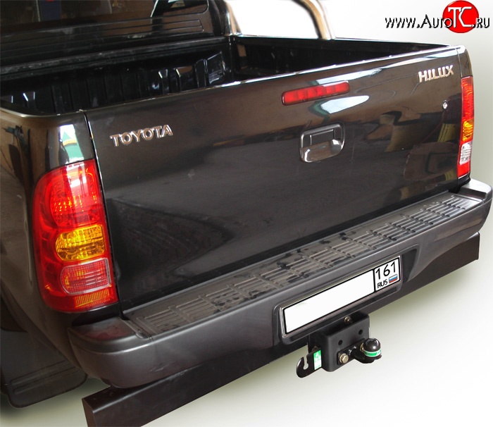 10 999 р. Фаркоп (double cab с усилителем бампера) NovLine Toyota Hilux AN10,AN20 дорестайлинг (2004-2008)  с доставкой в г. Пермь