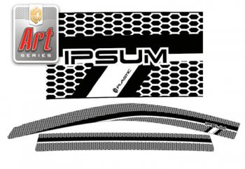 Дефлектора окон (M10G-M15G) CA-Plastic Toyota Ipsum  SXM10 (1995-1998) дорестайлинг