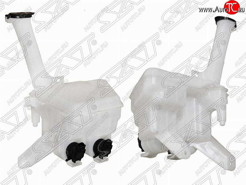 2 779 р. Бачок омывателей SAT (с 2 моторами) Toyota Vitz XP90 хэтчбэк 5 дв. дорестайлинг (2005-2007)  с доставкой в г. Пермь