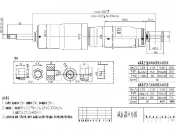 Амортизатор задний LH=RH SAT Toyota Land Cruiser ( 80,  J105) (1989-2007)