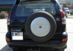 10 349 р. Спойлер CT v1 Toyota Land Cruiser Prado J120 (2002-2009) (Неокрашенный)  с доставкой в г. Пермь. Увеличить фотографию 2