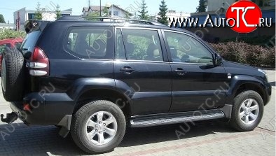 10 349 р. Спойлер CT v1 Toyota Land Cruiser Prado J120 (2002-2009) (Неокрашенный)  с доставкой в г. Пермь