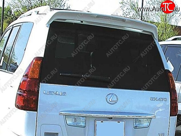 6 399 р. Спойлер CT v2 Toyota Land Cruiser Prado J120 (2002-2009) (Неокрашенный)  с доставкой в г. Пермь