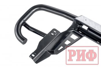 50 189 р. Бампер задний силовой РИФ Toyota Land Cruiser Prado J120 (2002-2009) (С квадратом под фаркоп)  с доставкой в г. Пермь. Увеличить фотографию 7