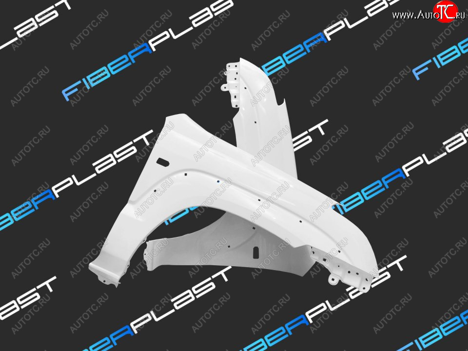 12 989 р. Правое крыло переднее Fiberplast Toyota Land Cruiser Prado J120 (2002-2009)  с доставкой в г. Пермь