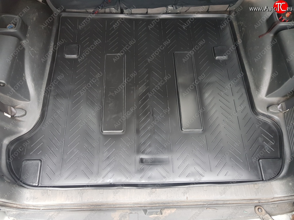 1 599 р. Коврик в багажник Aileron (7 мест)  Toyota Land Cruiser Prado  J120 (2002-2009)  с доставкой в г. Пермь