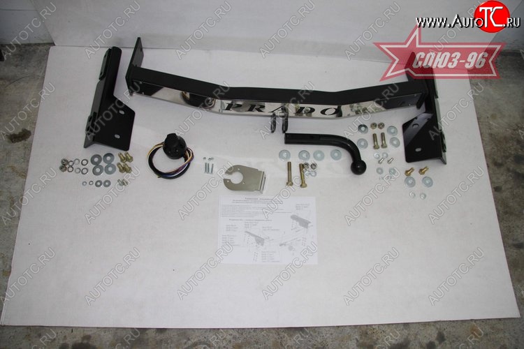 8 999 р. Фаркоп Souz-96  Toyota Land Cruiser Prado  J120 (2002-2009)  с доставкой в г. Пермь