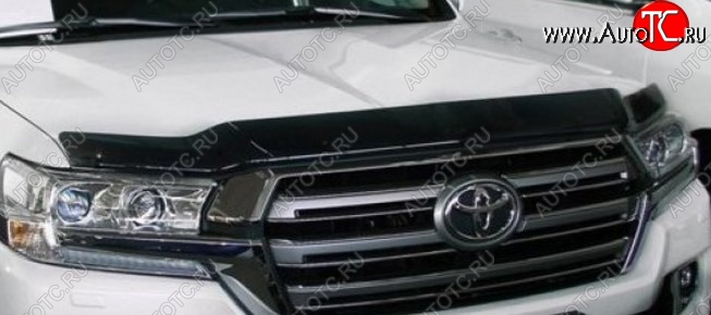 3 689 р. Дефлектор капота NovLine-Autofamily (рестайлинг) Toyota Land Cruiser 200 1-ый рестайлинг (2012-2015) с доставкой в г. Пермь Увеличить фотографию 1 3 689 р. Дефлектор капота NovLine-Autofamily (рестайлинг) Toyota Land Cruiser 200 1-ый рестайлинг (2012-2015) с доставкой в г. Пермь