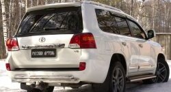 749 р. Реснички на фонари RA  Toyota Land Cruiser  200 (2012-2015) 1-ый рестайлинг (Неокрашенные)  с доставкой в г. Пермь. Увеличить фотографию 3