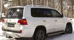 749 р. Реснички на фонари RA  Toyota Land Cruiser  200 (2012-2015) 1-ый рестайлинг (Неокрашенные)  с доставкой в г. Пермь. Увеличить фотографию 4