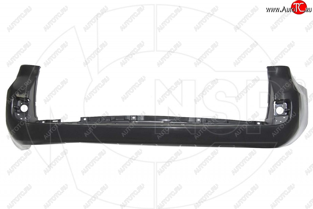 5 349 р. Задний бампер NSP Toyota Land Cruiser 200 1-ый рестайлинг (2012-2015) (Неокрашенный)  с доставкой в г. Пермь