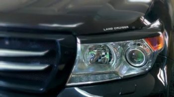 889 р. Реснички на фары KURAJ Toyota Land Cruiser 200 дорестайлинг (2007-2012) (Неокрашенные)  с доставкой в г. Пермь. Увеличить фотографию 3
