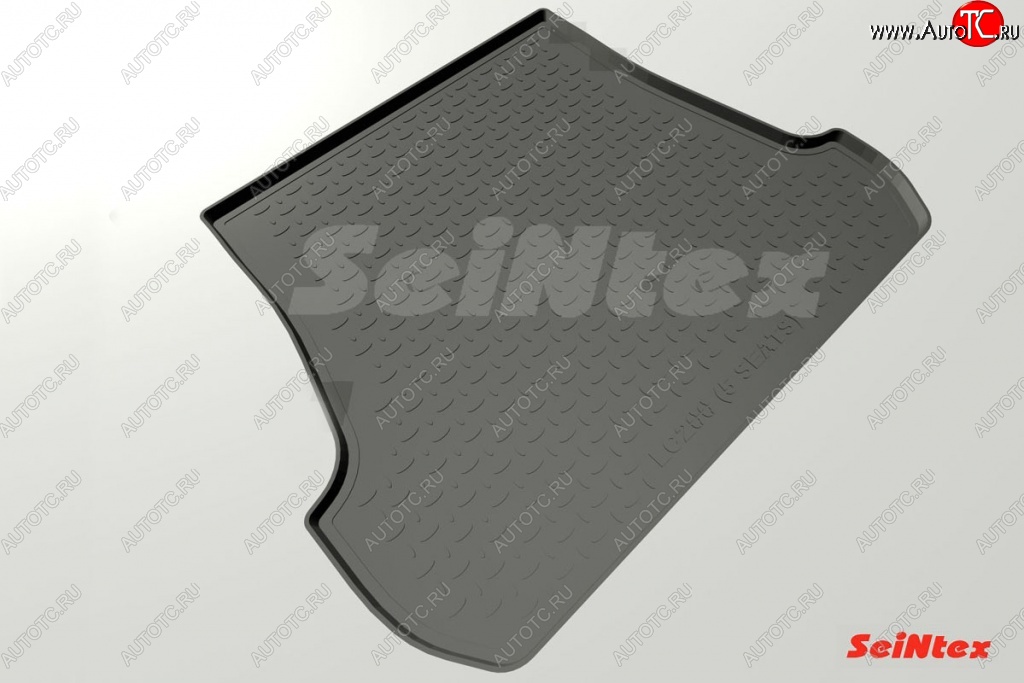 1 669 р. Коврик в багажник (5 мест) SeiNtex (полимер)  Toyota Land Cruiser  200 (2012-2015) 1-ый рестайлинг  с доставкой в г. Пермь