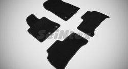 Износостойкие коврики в салон SeiNtex Premium LUX 4 шт. (ворсовые) Toyota Land Cruiser  200 (2007-2012) дорестайлинг