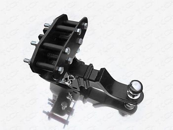 Фаркоп (тягово-сцепное устройство) TCC (кроме EXECUTIVE) Toyota Land Cruiser 200 дорестайлинг (2007-2012) (Оцинкованный, шар E - оцинкованный)
