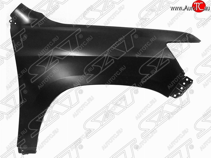 6 599 р. Правое крыло переднее SAT Toyota Land Cruiser 200 2-ой рестайлинг (2015-2021) (Неокрашенное)  с доставкой в г. Пермь