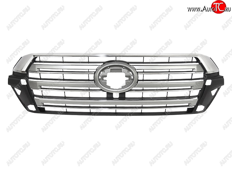 13 599 р. Решётка радиатора (под камеру) EXECUTIVE BLACK SAT Toyota Land Cruiser 200 2-ой рестайлинг (2015-2021) (Неокрашенная)  с доставкой в г. Пермь