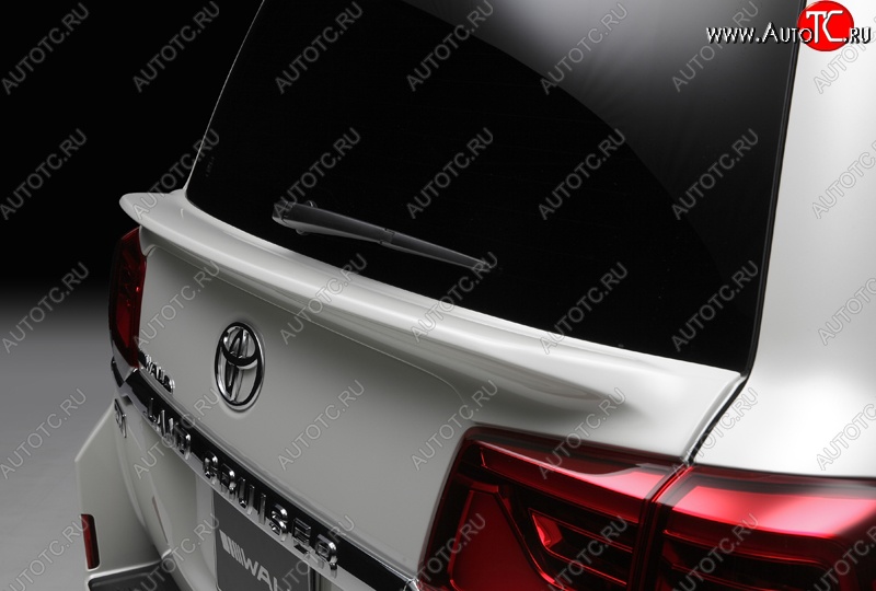 9 299 р. Лип спойлер WALD Toyota Land Cruiser 200 2-ой рестайлинг (2015-2021) (Неокрашенный)  с доставкой в г. Пермь