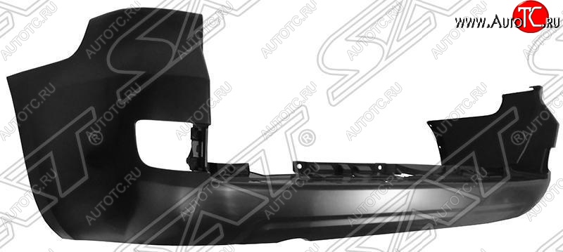 7 299 р. Бампер задний SAT  Toyota Land Cruiser  200 (2015-2021) 2-ой рестайлинг (Неокрашенный)  с доставкой в г. Пермь