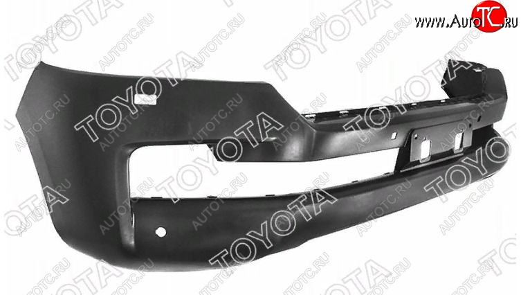 38 749 р. Передний бампер (под омыватели и радар детекторы) TOYOTA Toyota Land Cruiser 200 2-ой рестайлинг (2015-2021) (неокрашенный)  с доставкой в г. Пермь